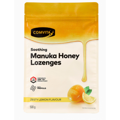 Comvita  康维他 麦卢卡蜂蜜 蜂胶糖 润喉糖 柠檬味 500克